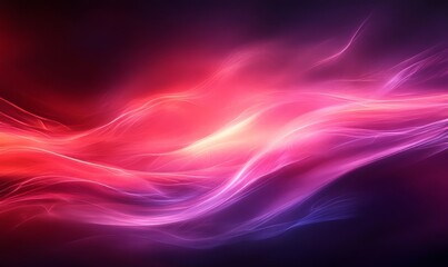 Obraz premium Dynamic red violet gradient background, glowing forms texture, mobile wallpaper, minimalist style, Generative AI