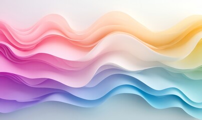 Light pastel gradient background, grainy texture abstract soft color wave design, Generative AI