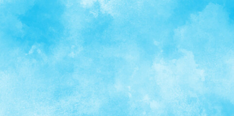 Abstract blue watercolor background,Hand painted abstract soft sky blue watercolor sky and clouds,Soft cloud in the sky background blue tone for wallpaper,white background .Background with clouds,