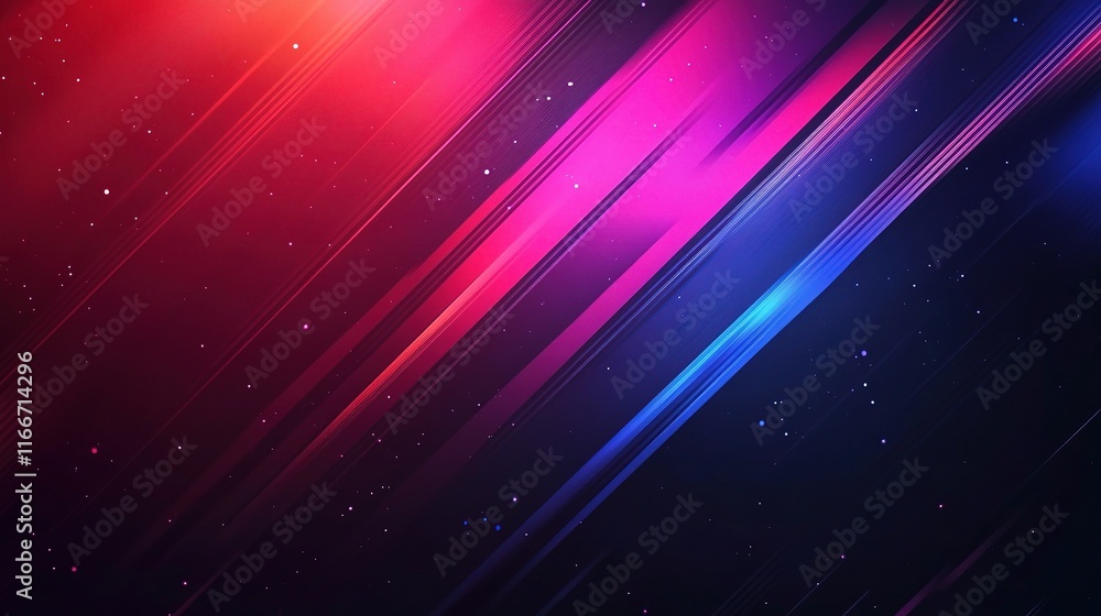 Poster dynamic deep black abstract background with diagonal lines