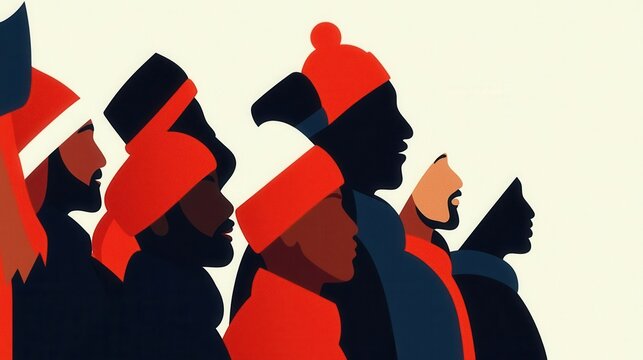 A diverse group of people gathered in a park, forming an impromptu choir, celebrating the universal language of music on World Choral Day