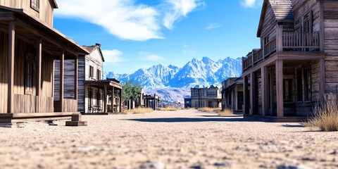 old west town