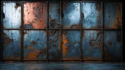 Rustic Industrial Metal Wall Texture