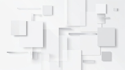 Abstract Composition of Overlapping Squares.