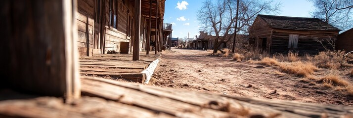 Fototapeta premium modern color photograph of old western town, Tombstone, Arizona