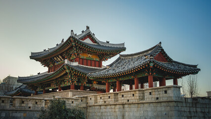 Fototapeta premium Pungnammun Gate, the south gate of Jeonju city's fortress