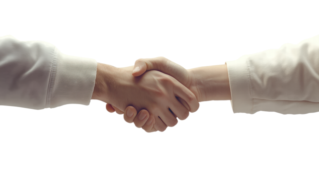 Handshake agreement, PNG transparent