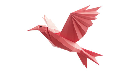 Origami bird paper craft, PNG transparent
