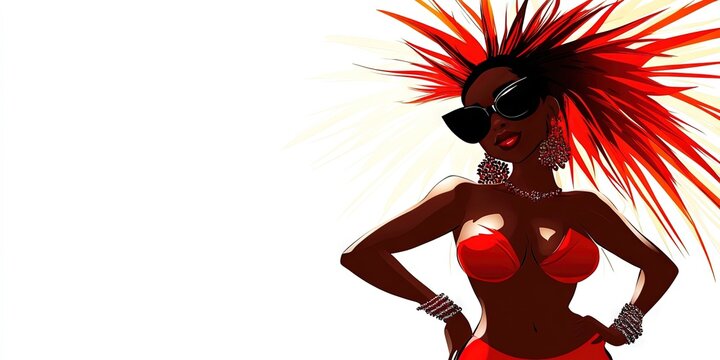 2D animation mambo dancer