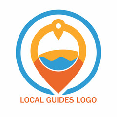 Creative Local Guides Branding Logo with Minimalist Style