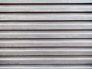 The surface of the sliding door panel is made of steel material.