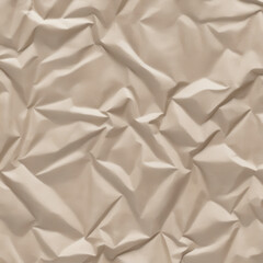Fototapeta premium Textured Background of Creased Brown Paper Material.