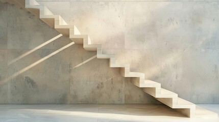 Beautiful staircase design in home interior 