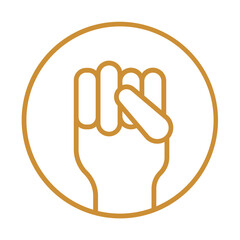 Obraz premium Human Rights icon Design