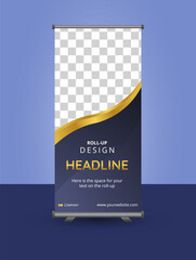 Abstract roll-up design.