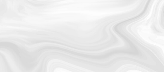 Obraz premium Liquid abstract white background. Smooth glossy texture 3D rendering. White cosmetic cream background.