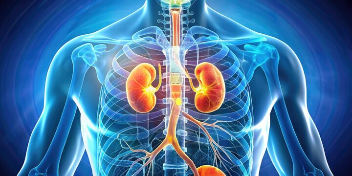 Adrenal glands: anatomy, hormones, stress, health. Minimalist photography reveals endocrine system secrets.