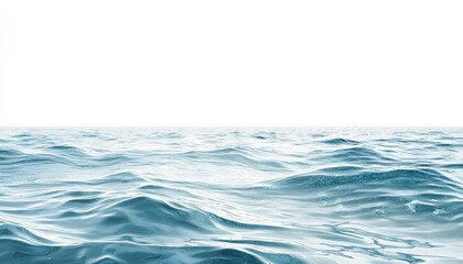 Serene Ocean Waves Calm Sea Water Texture Blue Water Background Summer Seascape