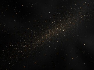 Obraz premium Mysterious dark abstract background with subtle sparkles, an elegant texture for sophisticated or minimalistic designs.