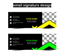 Email Signature Template Design