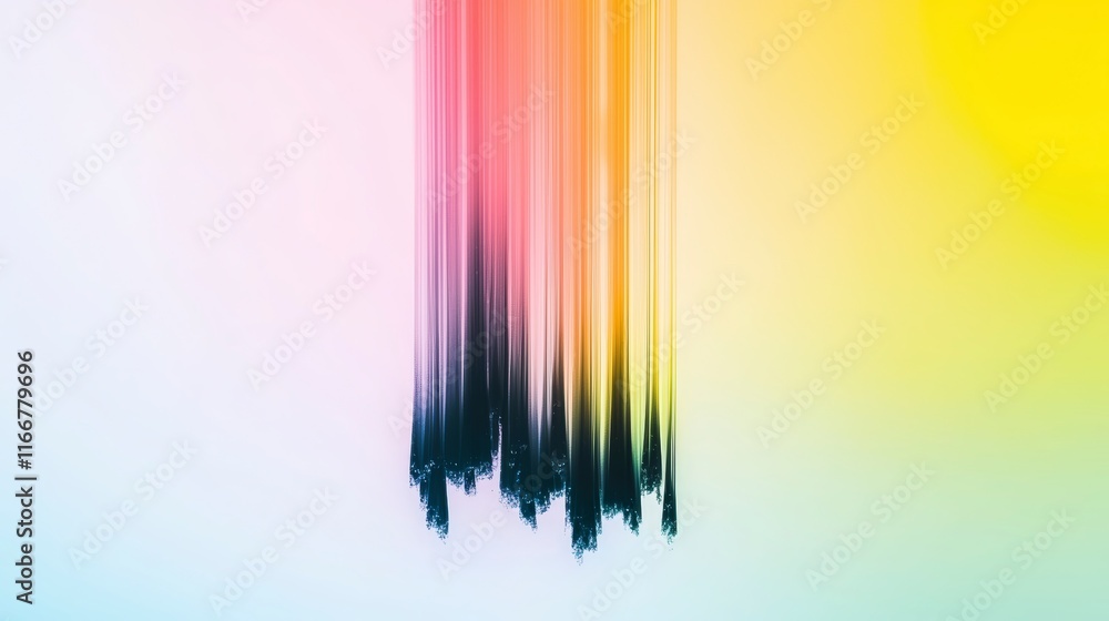 Poster abstract gradient background colorful textured artistic design