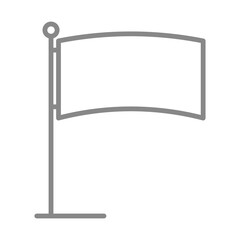 Obraz premium Freedom Flag icon Design