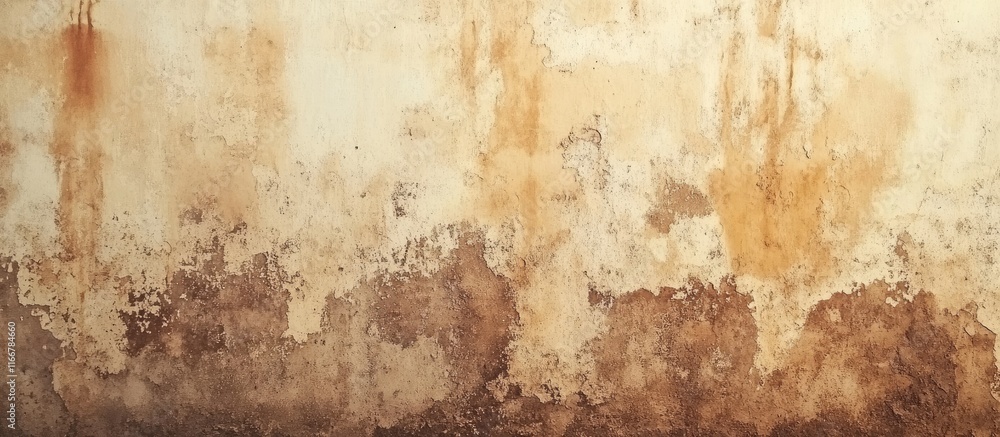 Poster weathered wall texture with visible stains ideal for background applications in graphic design or ar