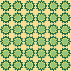 Seamless geometric pattern of flat simple elements in Asian style. Digital illustration for wallpaper, textile, scrapbooking paper, wrapping paper, etc.