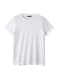 white t shirt template, transparent background png