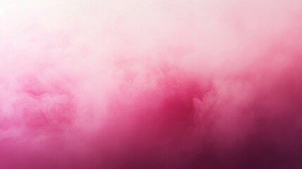 Obraz premium Soft pink ombre backdrop with gentle fog texture blending into smooth gradient