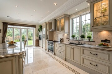 modern kitchen interior