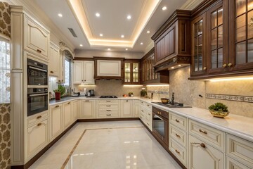 modern kitchen interior