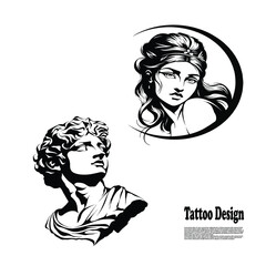 black and white portrait of a person