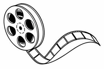 vector film reel