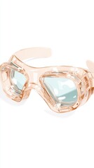 Snorkeling gear underwater adventure image hand-drawn watercolor artistic perspective leisure concept