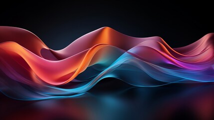 A colorful flame with blue and red colors. The flame is long and has a wavy shape