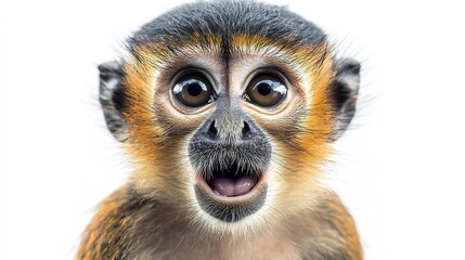 Obraz premium Adorable Monkey Closeup