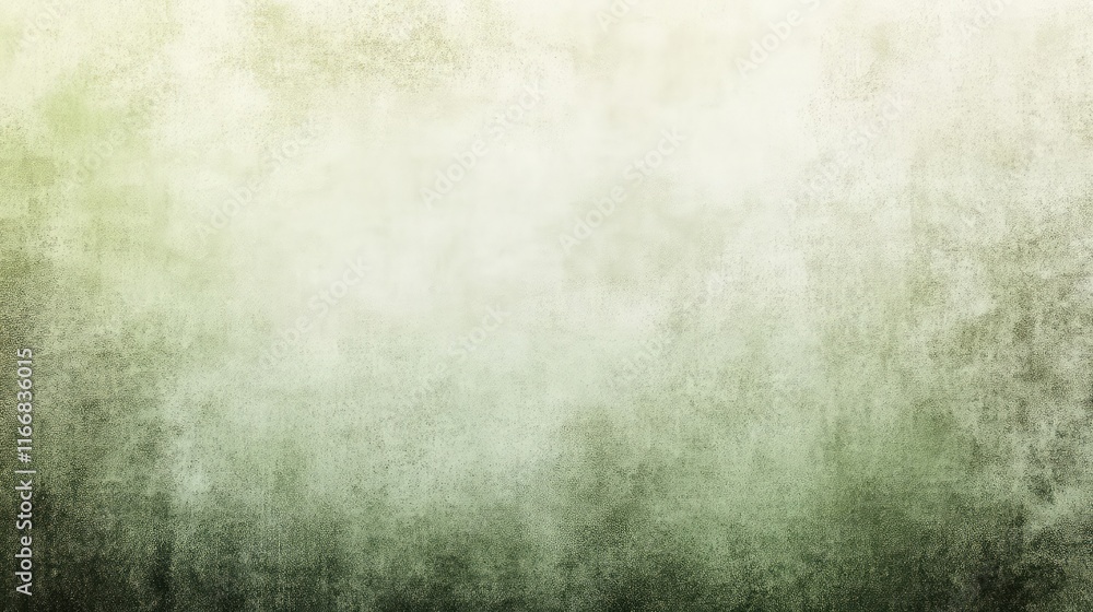 Poster light green gradient background transitioning to white with a soft grainy texture, ideal for serene 