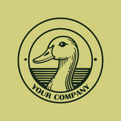 Duck Vintage Logo