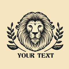 Lion Vintage Logo