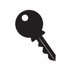 flat icon vector illustration key