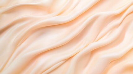 Radiant Elegance: Luxurious Peach and Ivory Clinical Beauty Texture Background for High-End Skincare Collections
