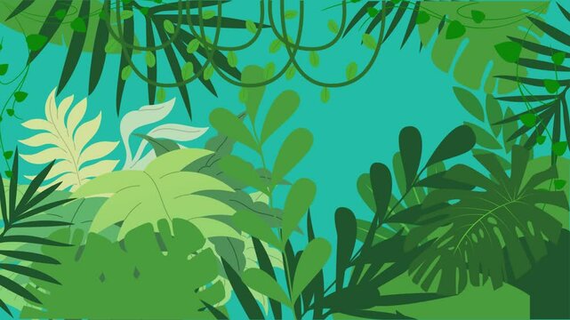 leaves background illustration