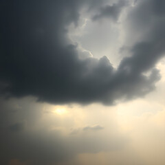 Fototapeta premium clouds and sun