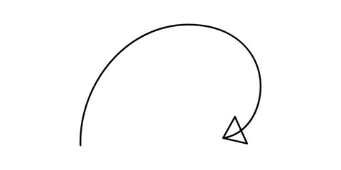 Arrow Symbol Continuous Line Icon, Arrow pointing right, continuous one line drawing vector. Single line Arrow pointing right, vector background. Arrow pointing right, icon. Continuous outline pro. 