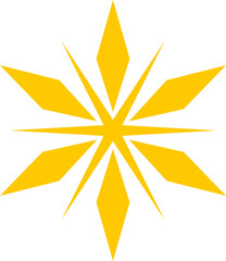 Obraz premium Decorative Star Icon