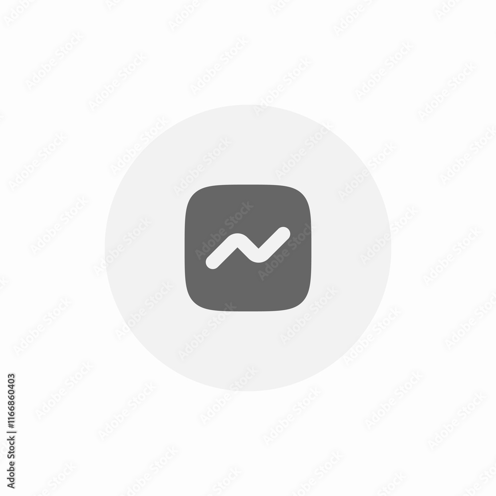 Aufkleber analytics data statistics chart icon vector sign