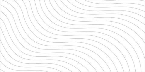 Black and white wave lines pattern abstract background.