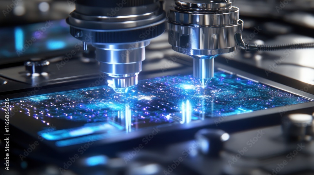 Aufkleber advanced technology microchip fabrication process