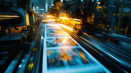 High Speed Printing Press Machine Production Line